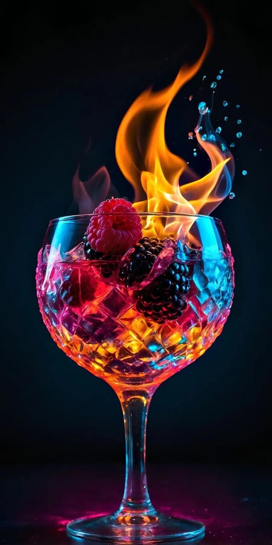 Flaming Cocktail