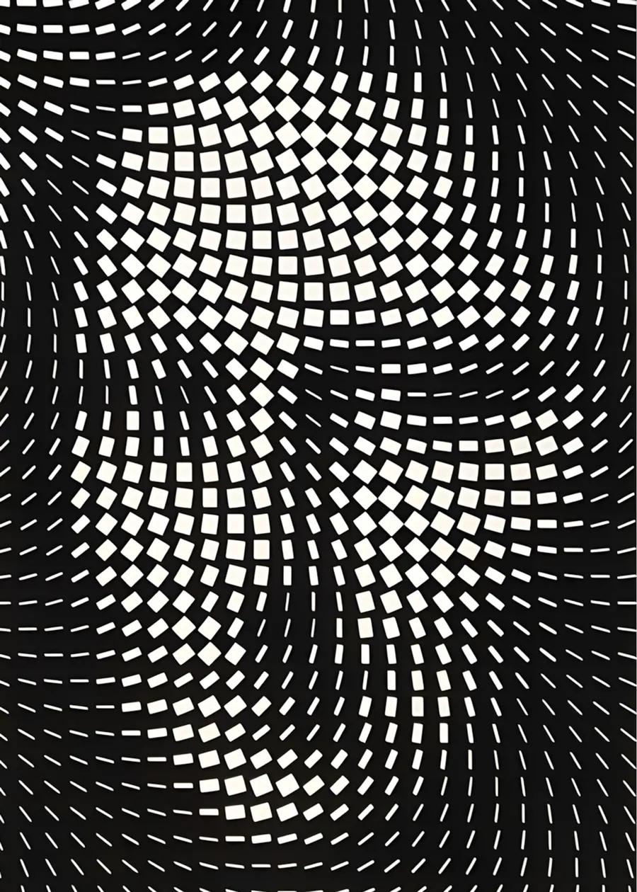 Quantum Grid Illusion