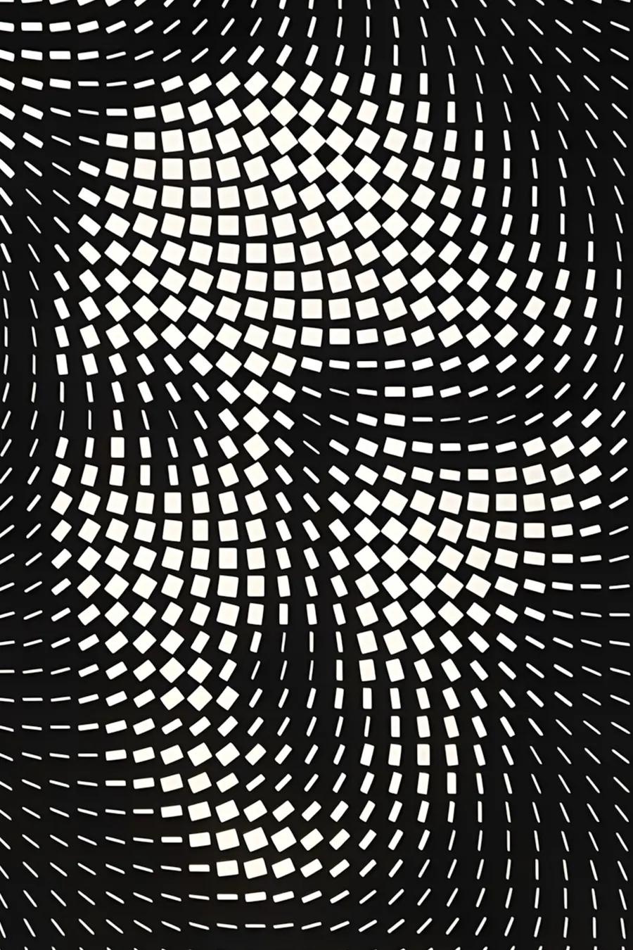 Quantum Grid Illusion