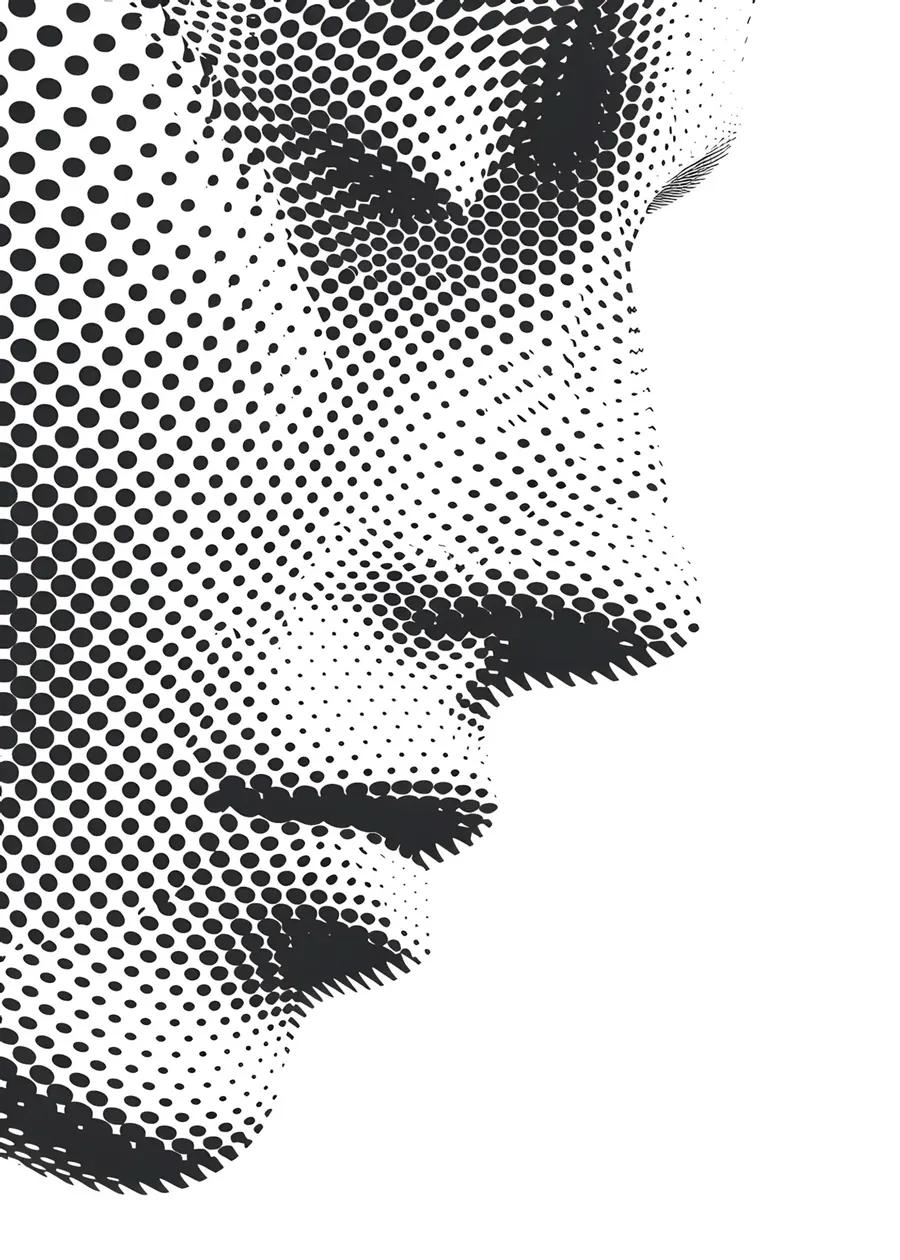 Pop Art Silhouette