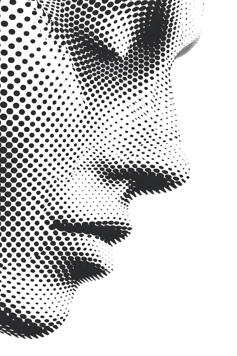 Pop Art Silhouette