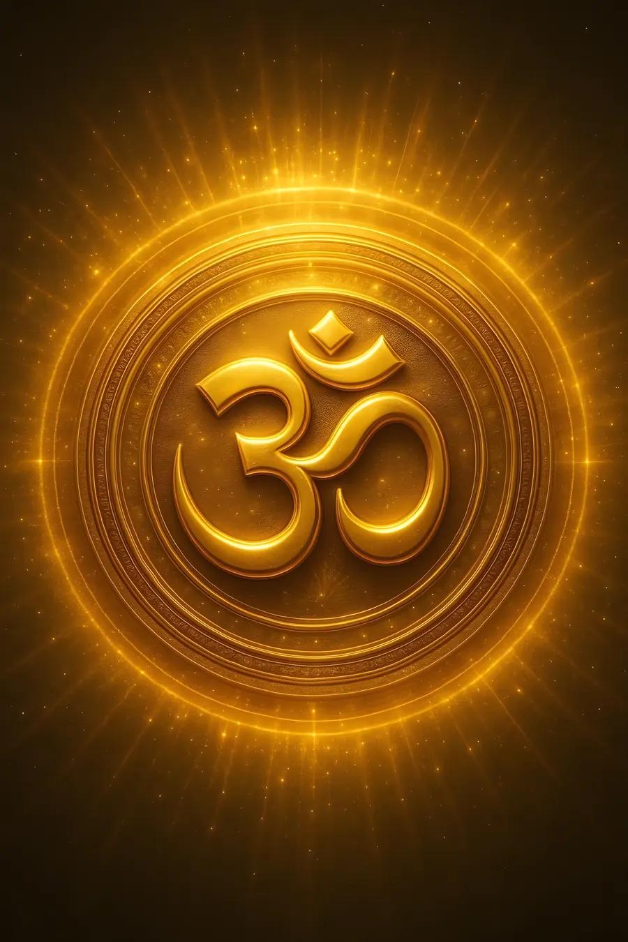 OM in Radiant Glow