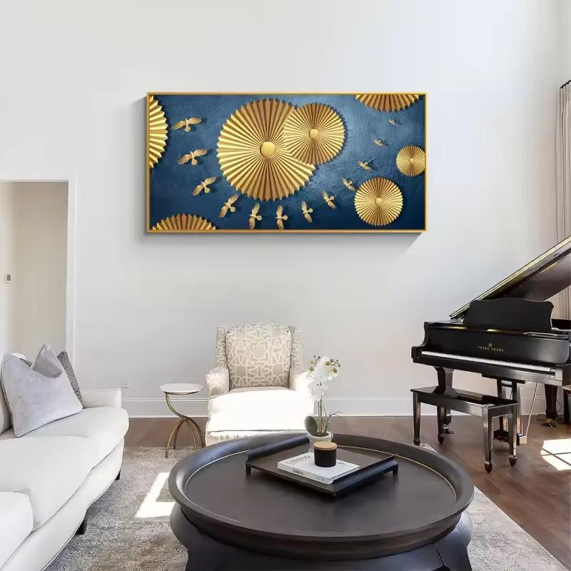 Golden Discs in Flight