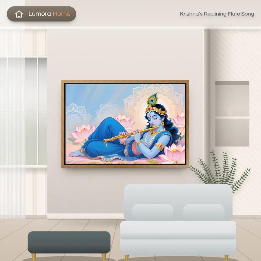 Krishna’s Reclining Flute Song