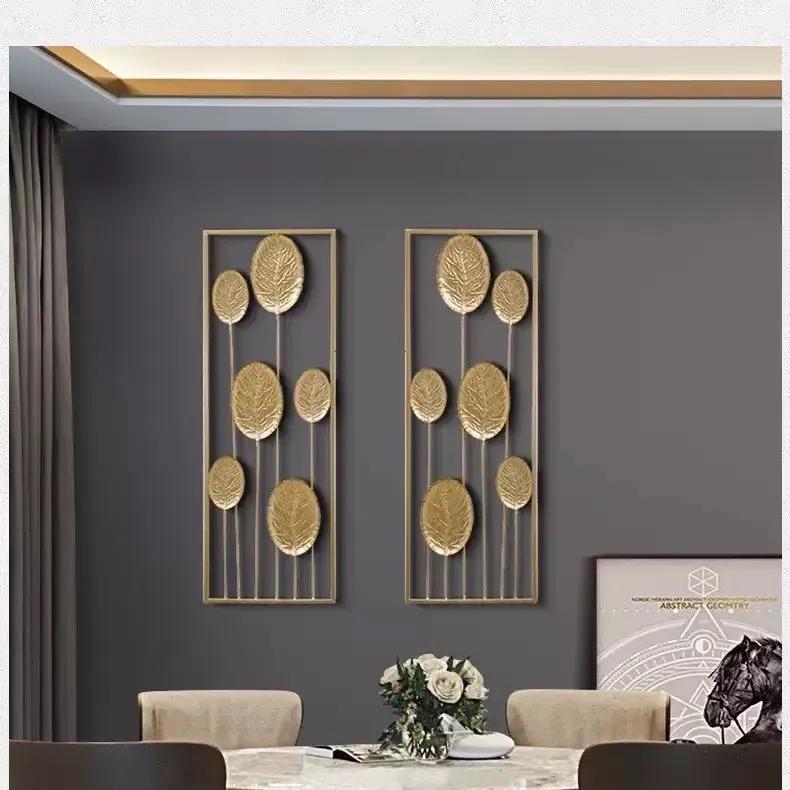Gilded Leaf Lattice Pair